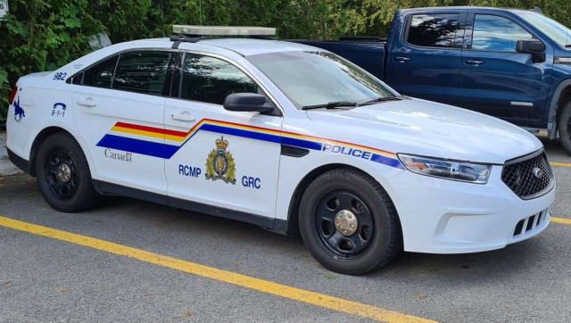 Royal Canadian Mounted Police - Corner Brook Newfoundland - Ford Patrol Saloon