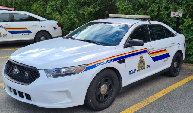 Royal Canadian Mounted Police - Corner Brook Newfoundland - Ford Patrol Saloon