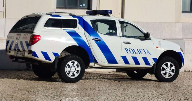 Portugal Public Security Police Mitsubishi double cab