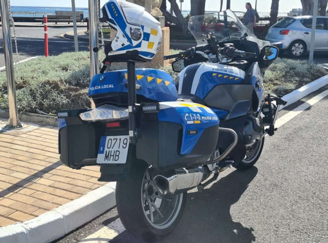 Local Police Arrecife, Lanzarote BMW 1250 RT motorcycle