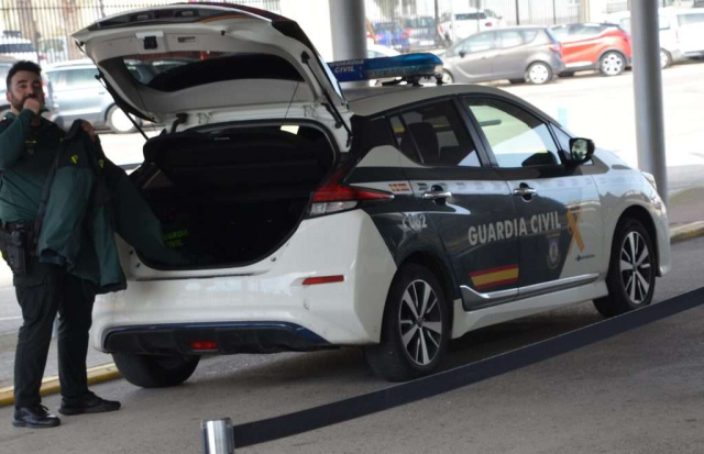 Spanish Civil Guard National Gendarmerie patrol car