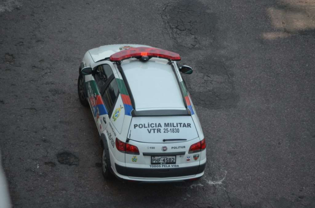 Military Police Manaus Amazon Brazil Fiat patrol car