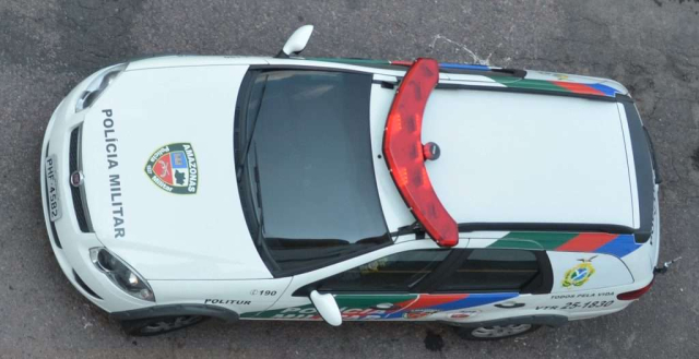 Military Police Manaus Amazon Brazil Fiat patrol car