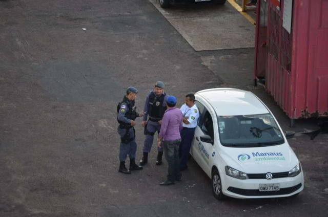 Tourist Police Manaus Amazon Brazil Officers