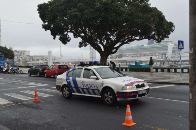 Polícia de Segurança Pública Transito Ponta Delgada Azores