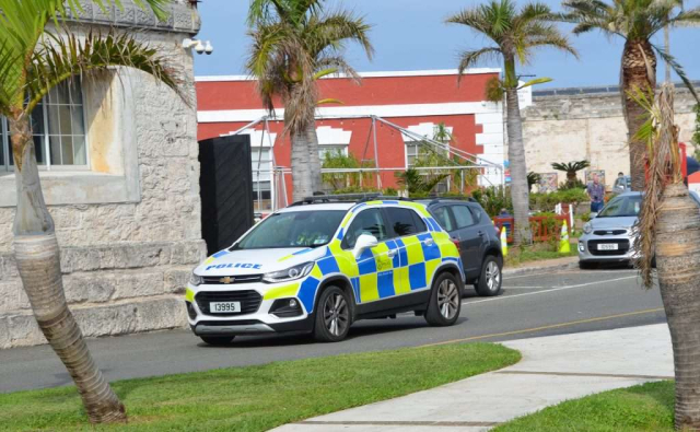 Bermuda Police Service Chrysler Patrol Car