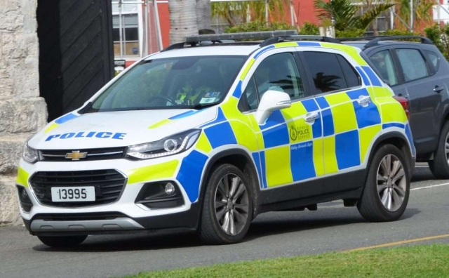 Bermuda Police Service Chrysler Patrol Car