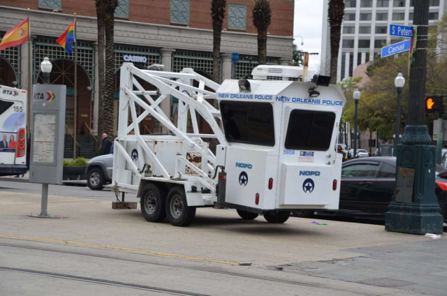 New Orleans Police Department – Louisiana USA - Observation Trailer