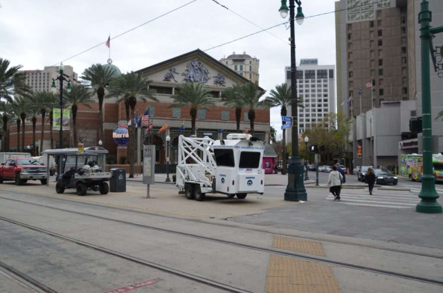 New Orleans Police Department – Louisiana USA - Observation Trailer used for Mardi Gras