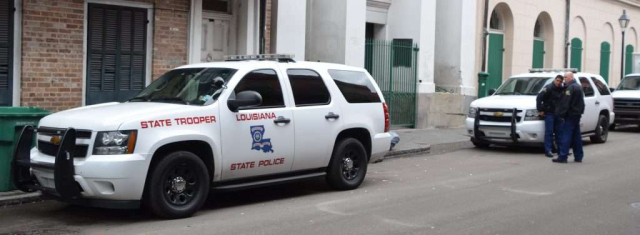 Louisiana State Trooper - Chrysler SUV in New Orleans – Louisiana USA