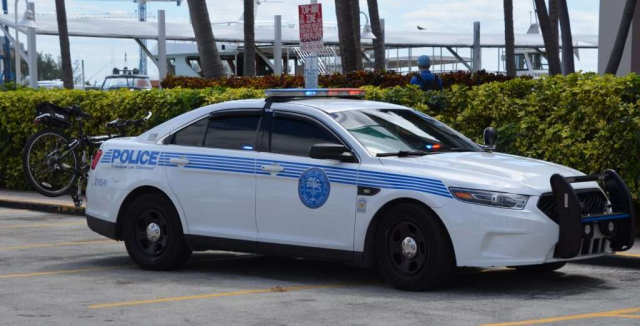 City of Miami Police Department Ford Patrol Car - Florida USA