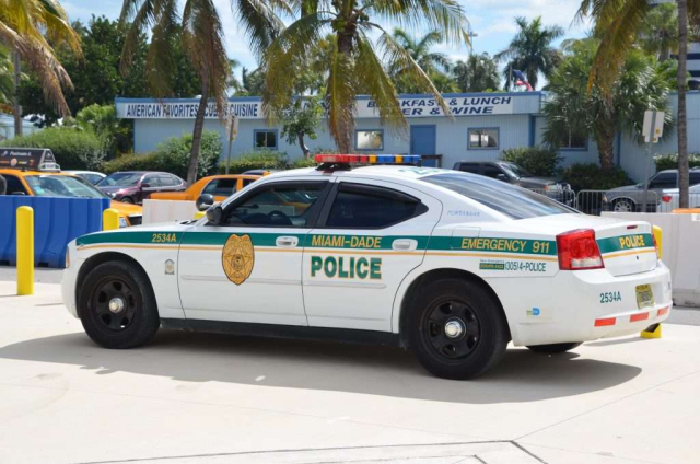 Miami-Dade Police Dodge Patrol Car – Florida USA