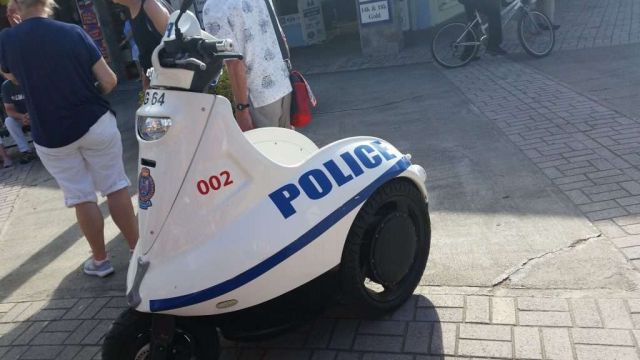 St Kitts and Nevis Police (Basseterre) Police Tricycle