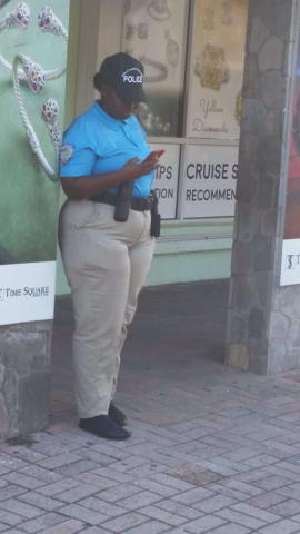 St Kitts and Nevis Police Officer (Basseterre)