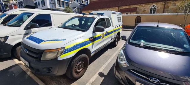 South Africa Police (SAP) Ford Bakkie Cape Town