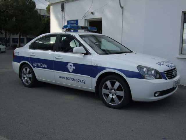 Cyprus Police KIA Magentis Traffic Patrol Car