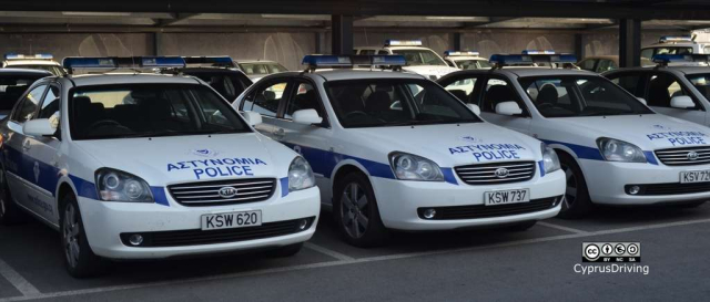 Cyprus Police KIA Magentis Traffic Patrol Car