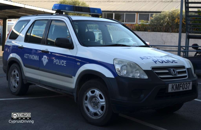 Cyprus Police Honda CRV