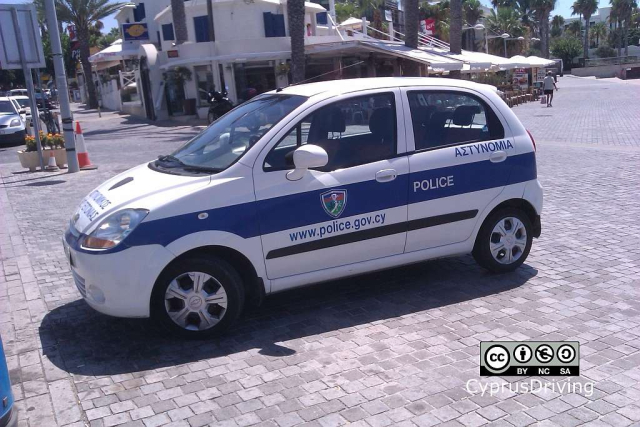 Cyprus Neighbourhood Police Chevrolet Matiz