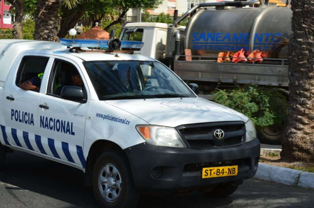 National Police Cape Verde Toyota Double Cab